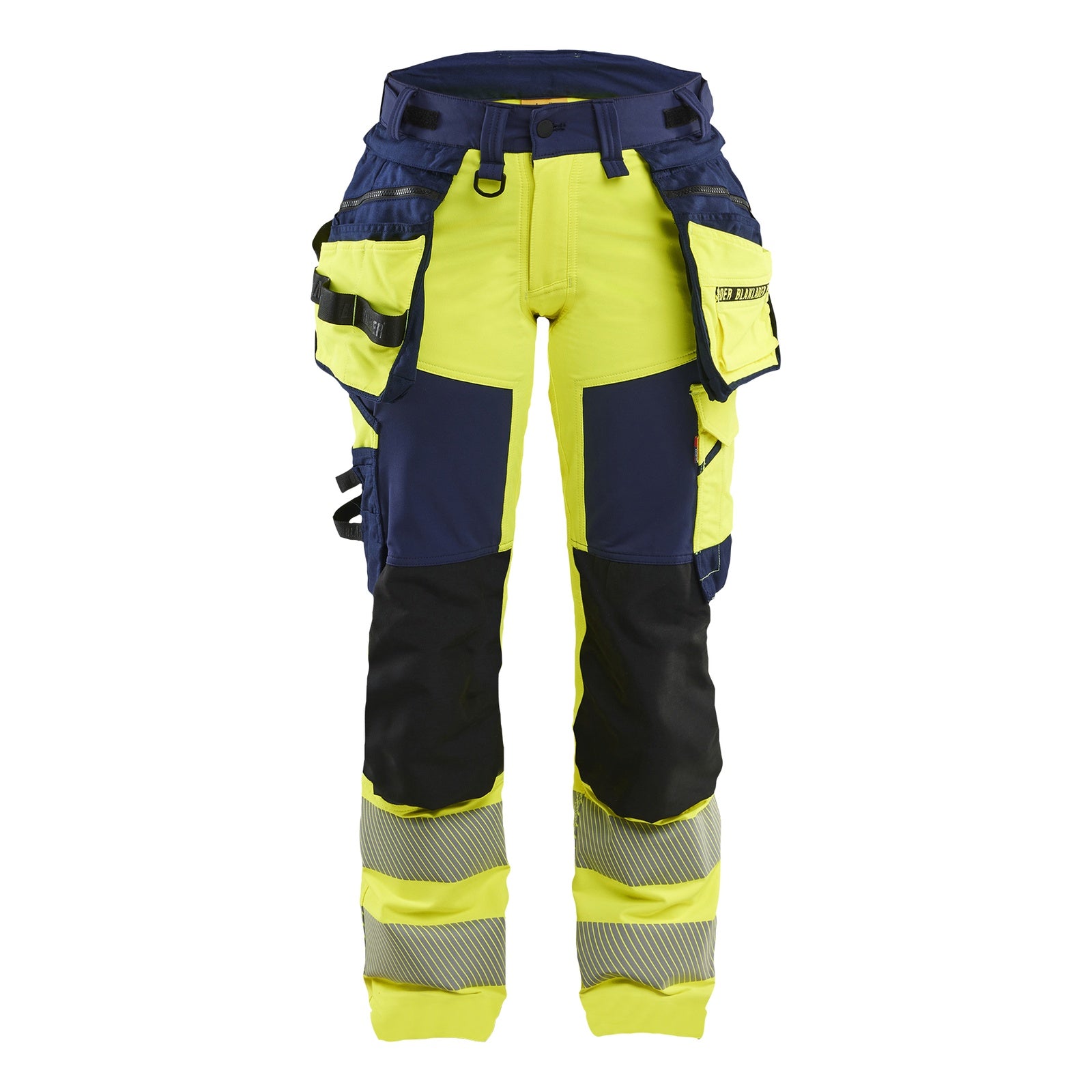 Blaklader BLAKLADER 70221648 Women's Hi Vis trousers 4 way stretch Hi Vis Reflective Work Trousers Women - double weave - 702216483389