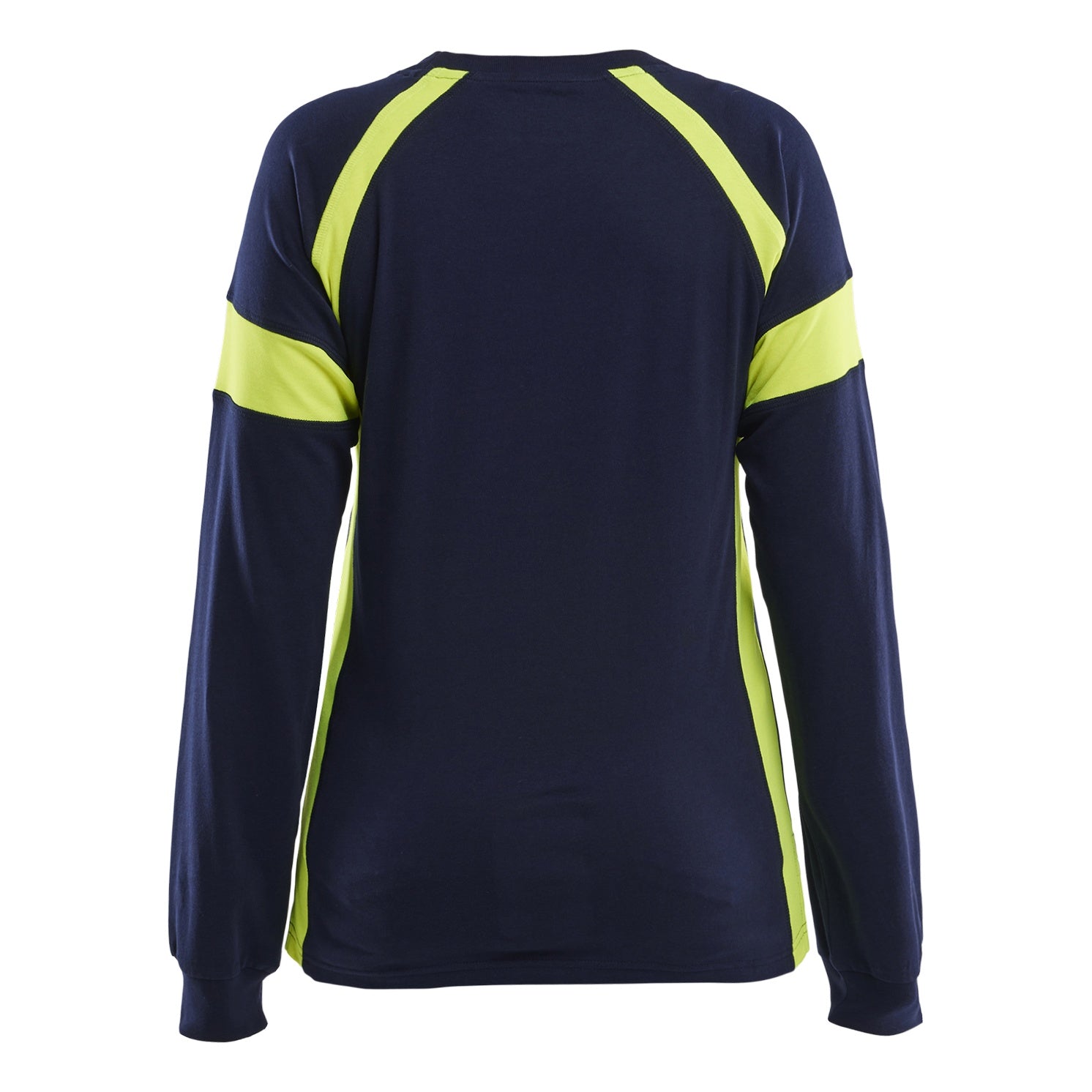 Blaklader BLAKLADER 35211030 Women's Long Sleeved T shirt with Hi Vis Hi Vis Reflective Long Sleeve Work T-Shirt WOMEN - 100% Cotton - 352110308833_2