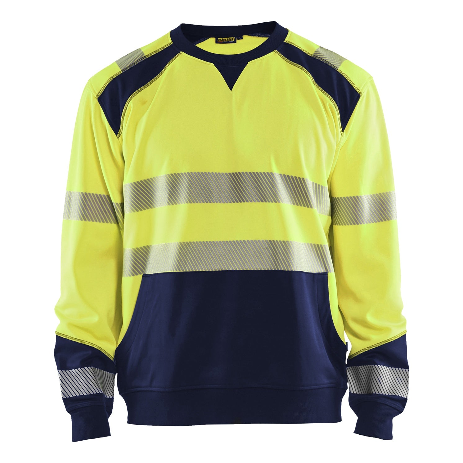 Blaklader BLAKLADER 35412528 Hi Vis Reflective Sweatshirt MEN - Brushed Inside - 354125283389