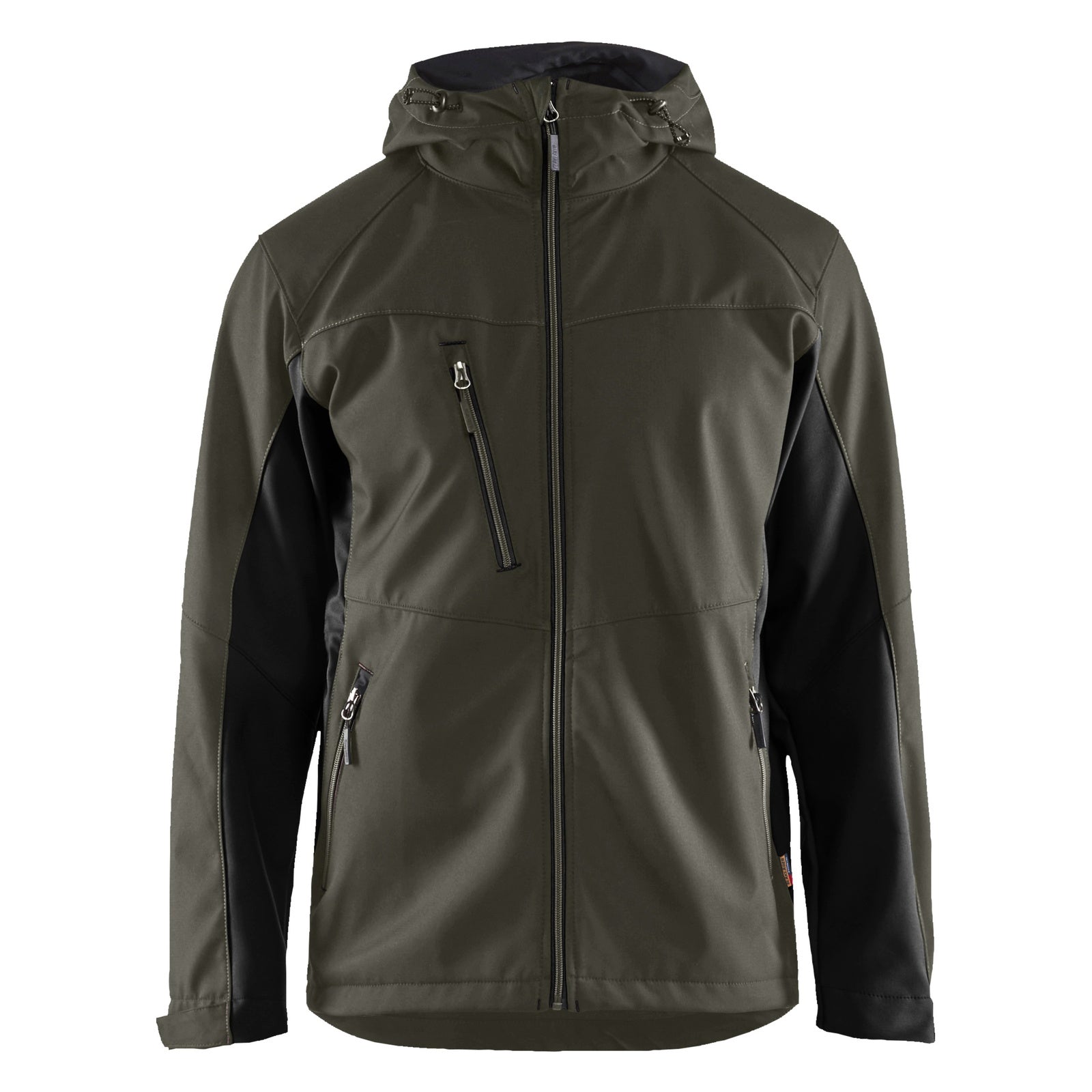 Blaklader BLAKLADER 47532516 Softshell Jacket with Hood Softshell Work Jacket MEN - Water Repellent - 475325164599