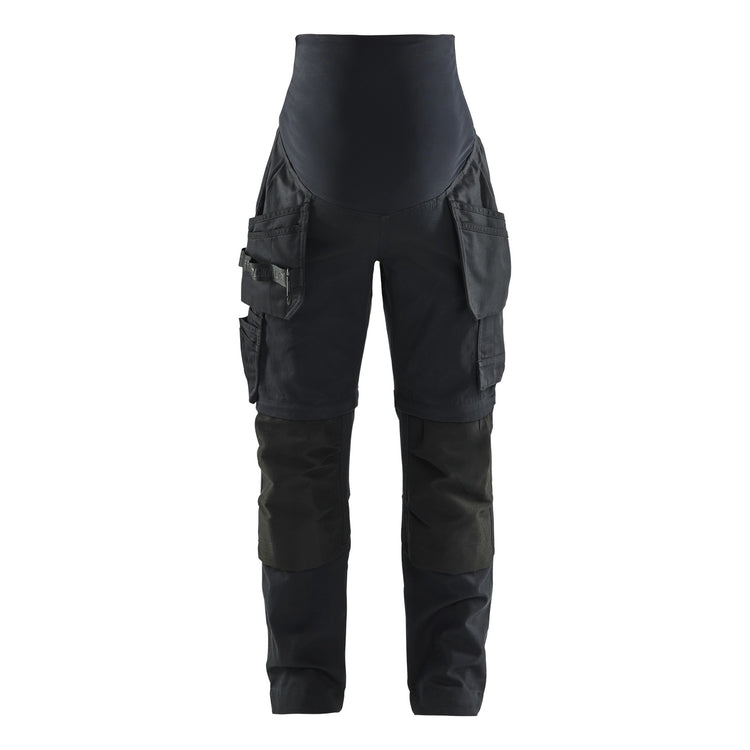 Blaklader BLAKLADER 71031344 | Maternity trousers Crafts Zip off Work Trousers Women - stretch fabric - 710313449900