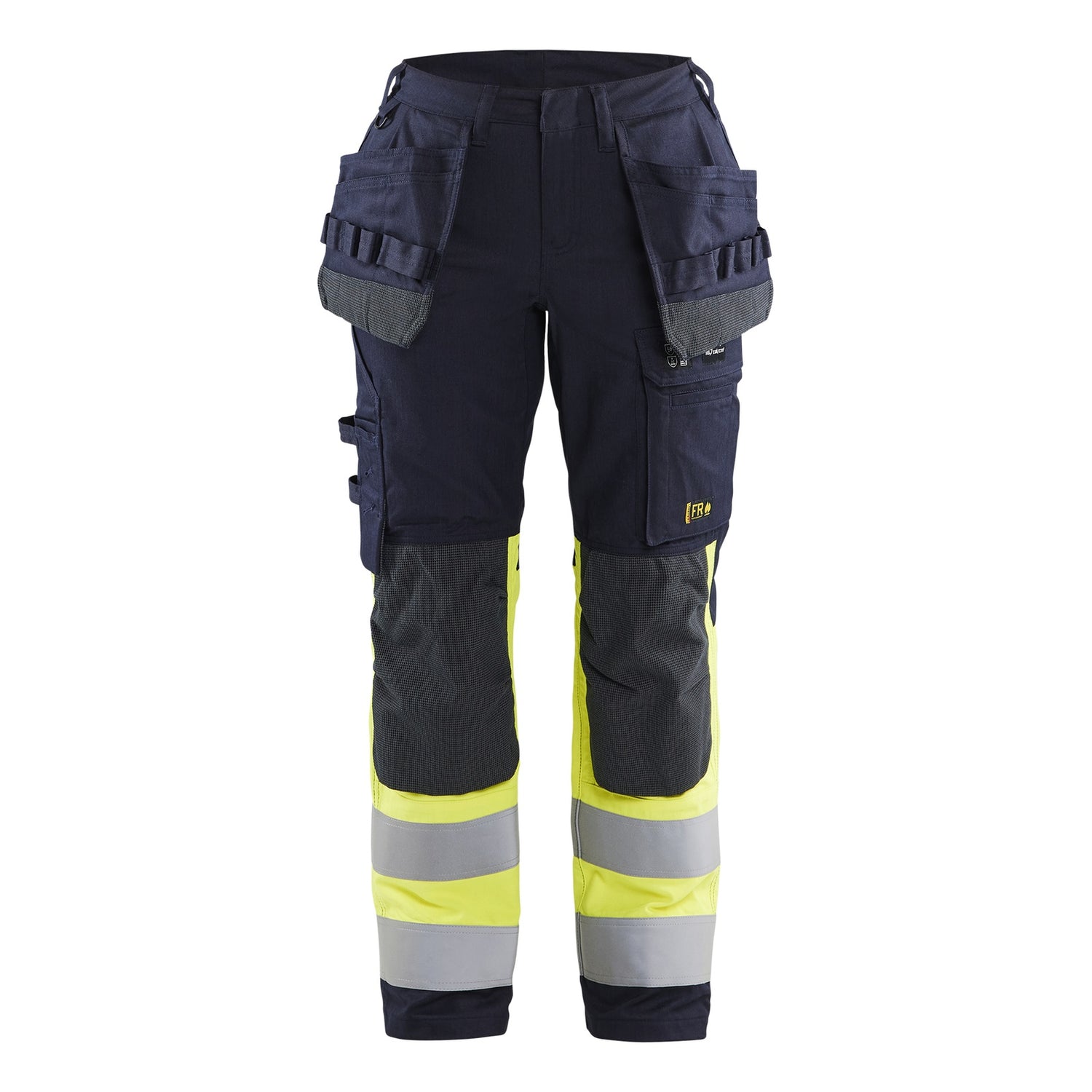 Blaklader BLAKLADER 71851512 | Women's Multinorm inherent trousers with Stretch Hi Vis Reflective Work Trousers Women - Ripstop Fabric - 718515128933