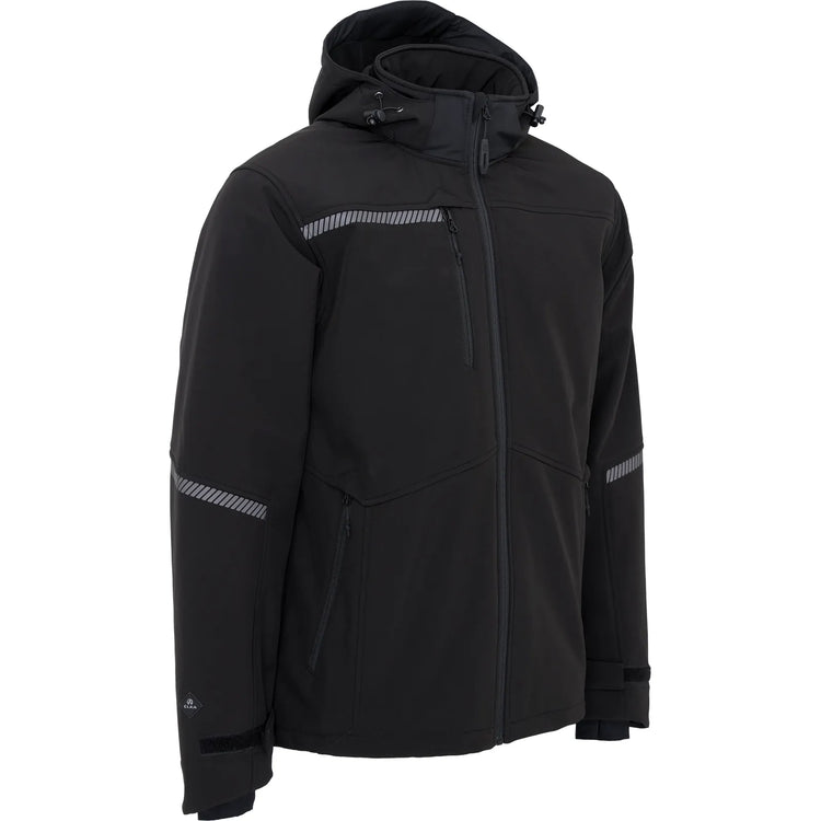 ELKA Rainwear - Working Xtreme Recycled Softshell jacket - Black