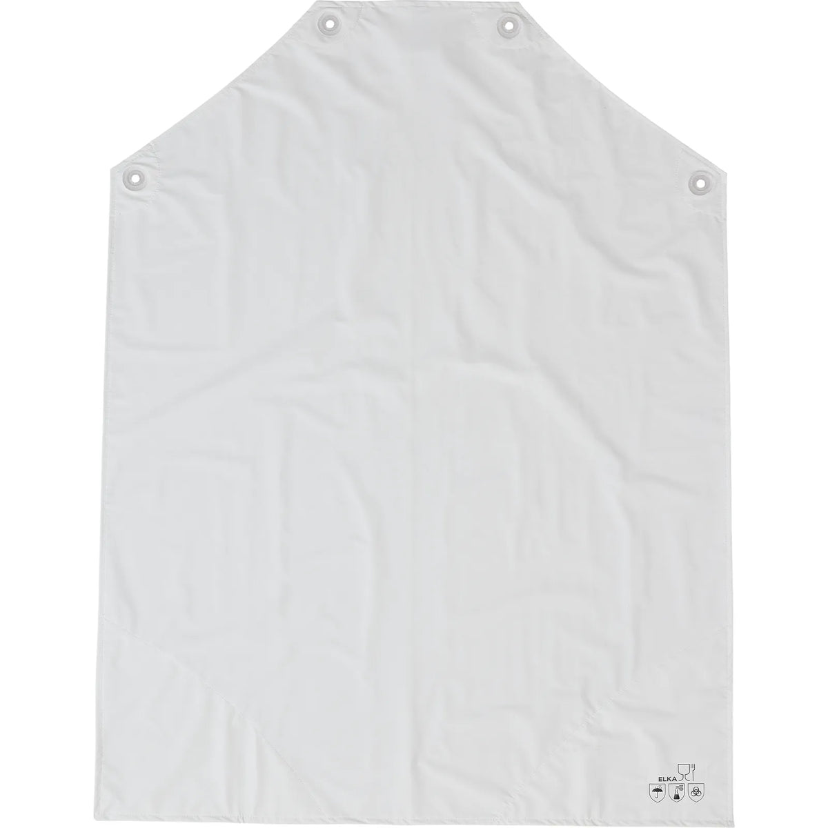 ELKA Rainwear - ELKA FOOD Apron w/loops for braces G&F - White