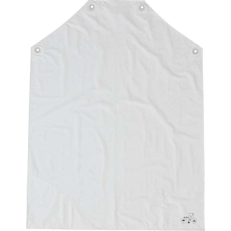 ELKA Rainwear - ELKA FOOD Apron w/loops for braces G&F - White