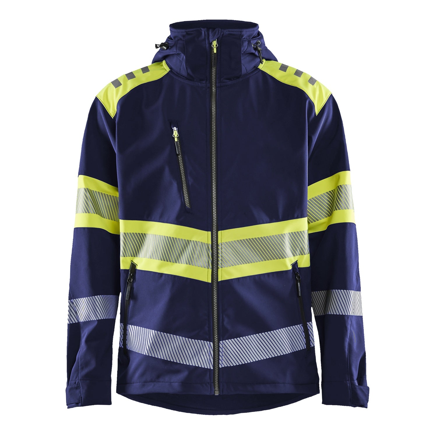 Blaklader BLAKLADER 44942513 Hi Vis Softshell Jacket Softshell Work Jacket MEN - Waterproof - 449425138933