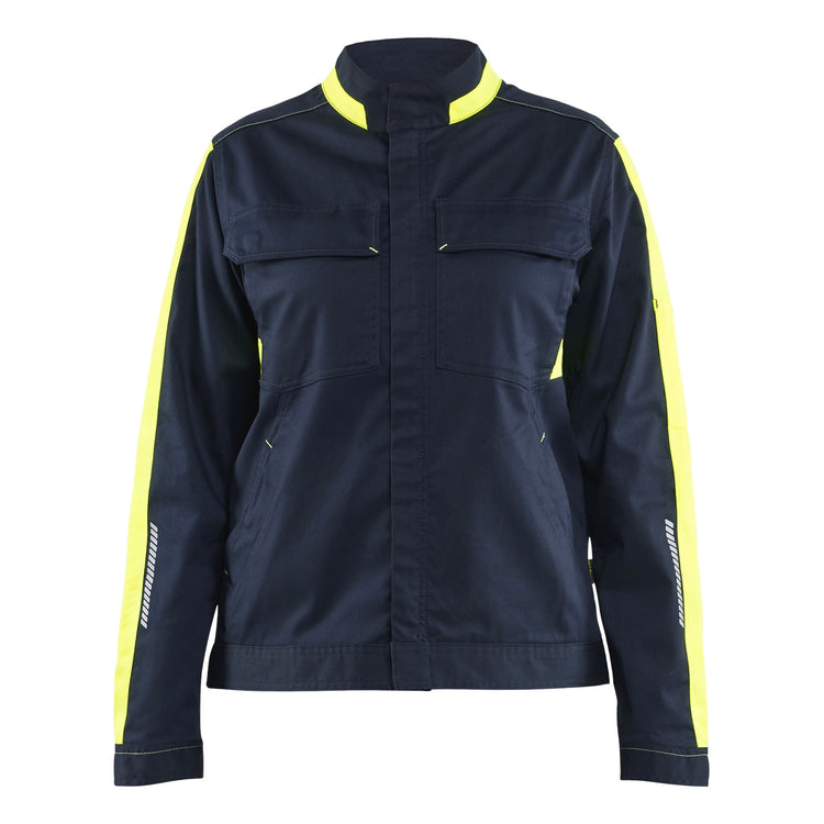 Blaklader BLAKLADER 44431832 Women’s Industry Jacket Stretch Hi Vis Reflective Work Jacket WOMEN - Stretch - 444318328633