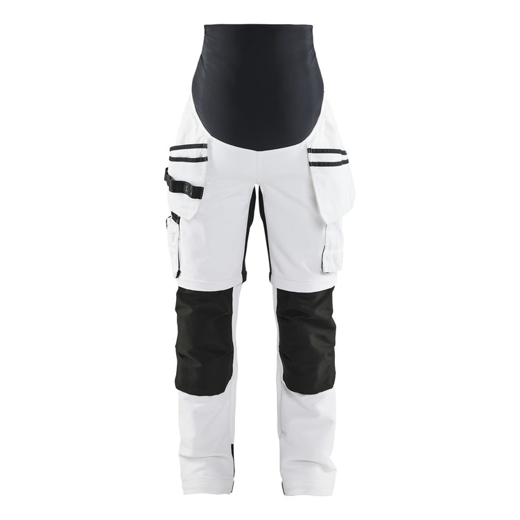 Blaklader BLAKLADER 71021642 | Maternity trousers Painter Zip off Work Trousers Women - water repellent - 710216421099