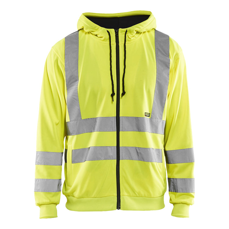 Blaklader BLAKLADER 33461974 Hi Vis Reflective Hoodie Work Sweatshirt MEN - 100% Polyester - 334619743300