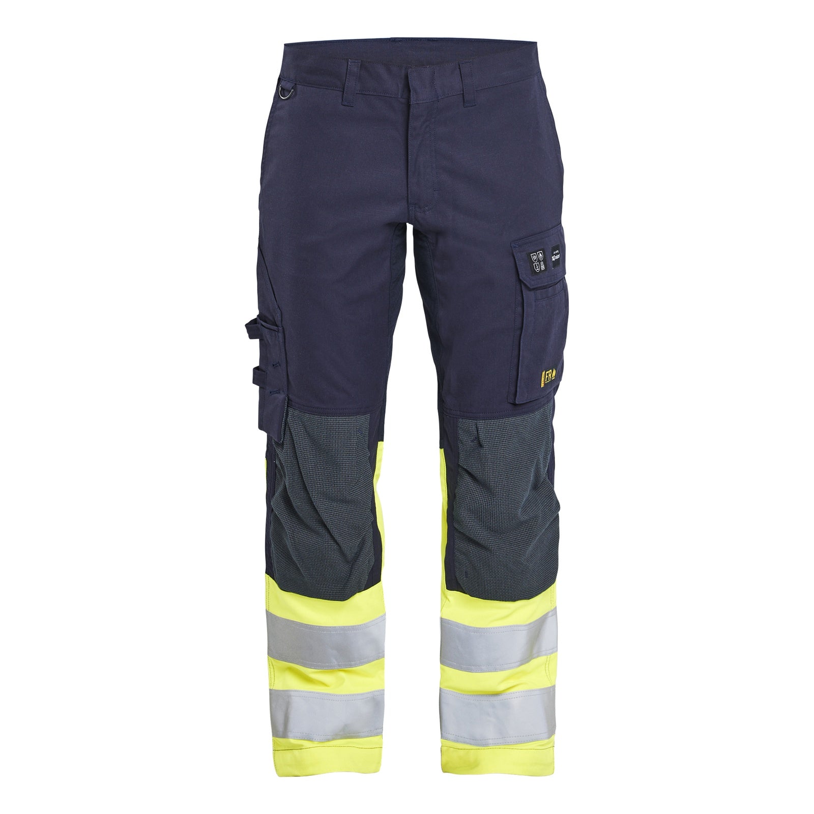 Blaklader BLAKLADER 17871512 Multinorm Inherent trousers with stretch Hi Vis Reflective Work Trousers Men - ripstop fabric - 178715128933