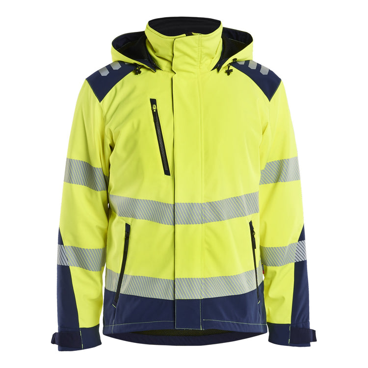 Blaklader BLAKLADER 44002513 Hi vis Lightweight lined Winter Softshell Jacket Work Jacket MEN - Waterproof - 440025133389