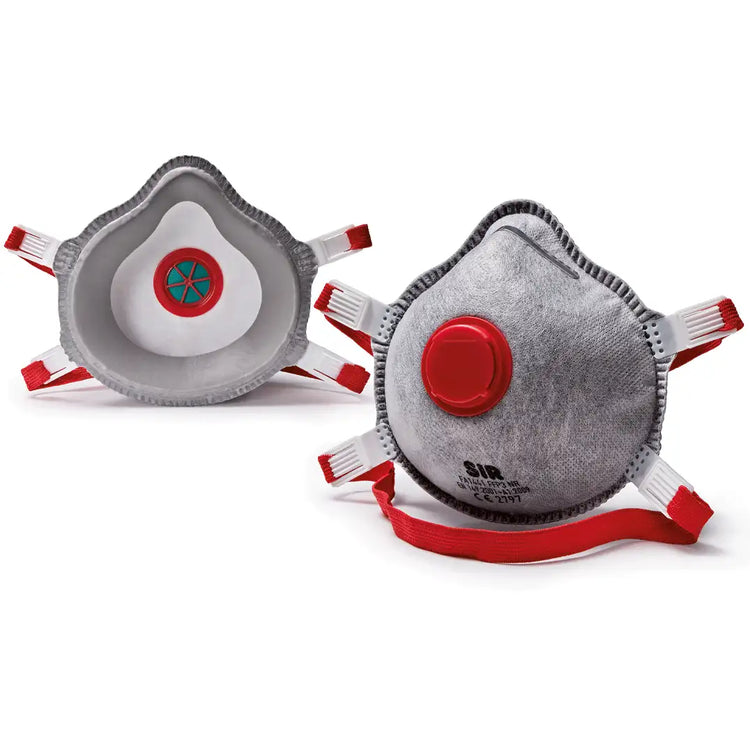 Sir Safety High-eff respirator FFP3 NR carbon w/v - FA1441