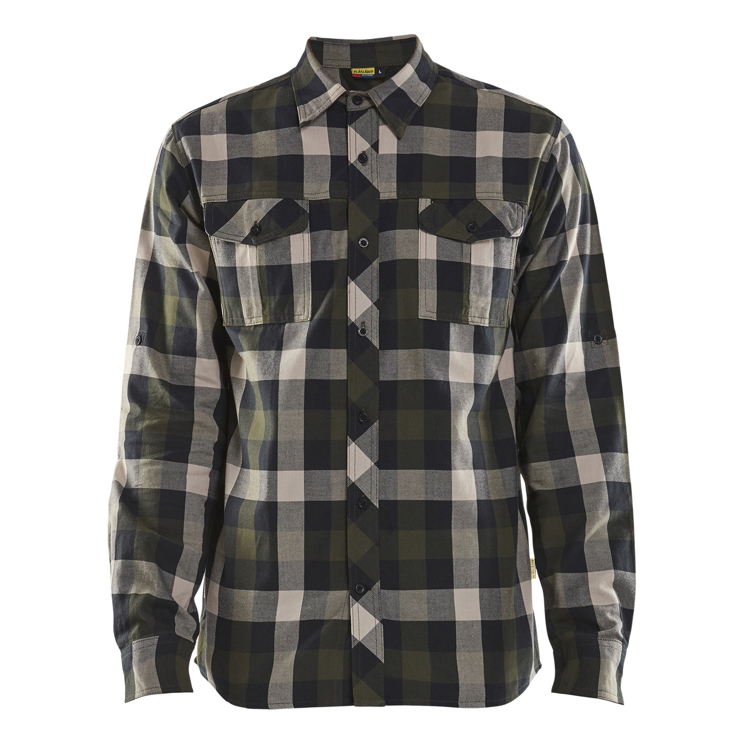 Blaklader BLAKLADER 32991152 Flannel shirt Long Sleeve Work Shirt MEN - 100% Cotton - 329911524599