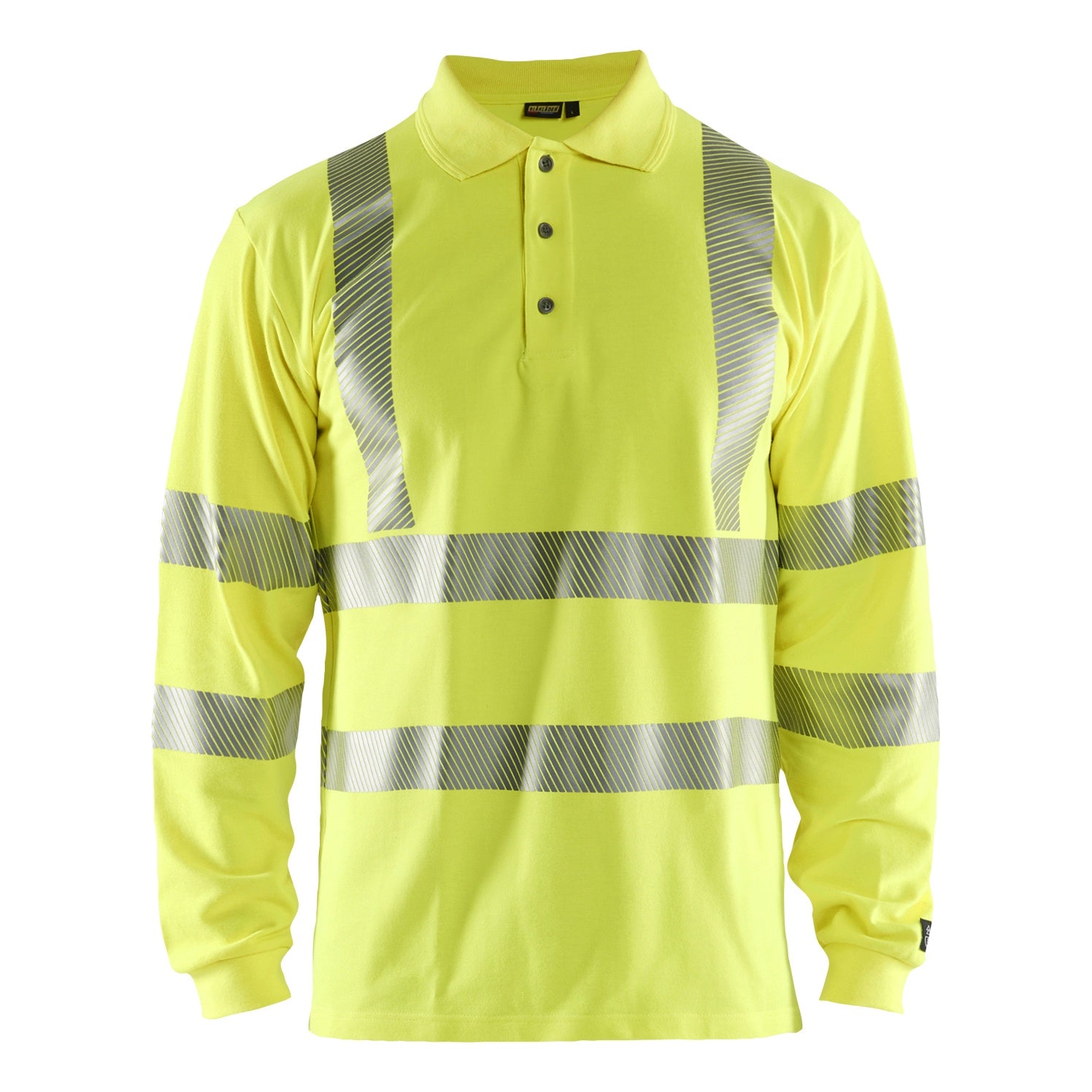 Blaklader BLAKLADER 34391741 Multinorm long sleeved polo Hi Vis Reflective Long Sleeve Work Polo MEN - Flame Retardant - 343917413300