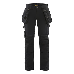Blaklader BLAKLADER 71981644 | Women's 4 way stretch craftsman trousers Work Trousers Women - Water Repellent - 719816449900