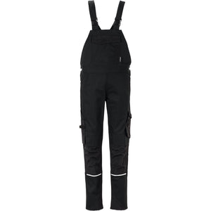 Planam Norit Women's dungarees black/black - Main