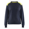 Blaklader BLAKLADER 34081158 WOMEN'S SWEATSHIRT Hi Vis Reflective Work Sweatshirt WOMEN - 100% Cotton - 340811588633