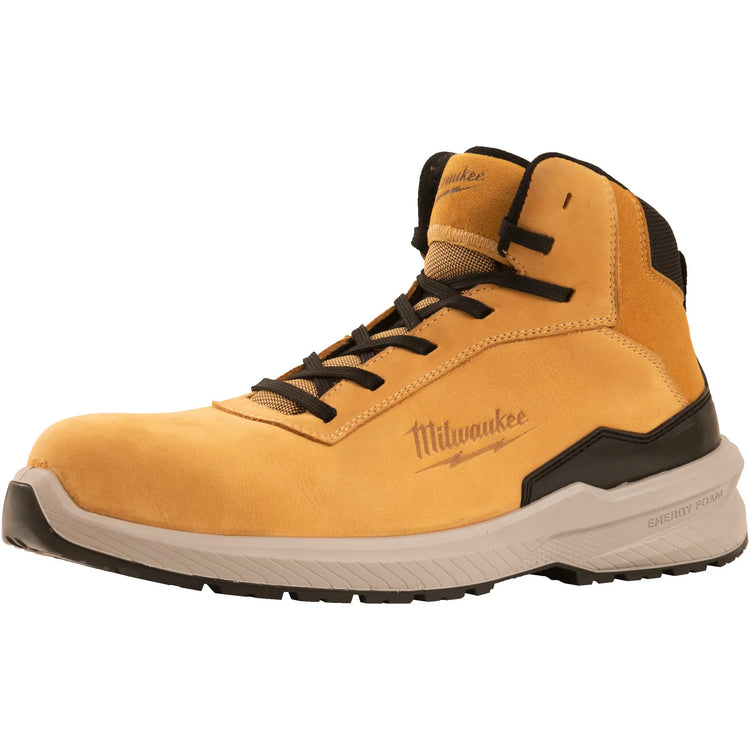 Milwaukee FLEXTRED™ Mid-Cut Safety Shoes S3S ESD 1M171311 - Brown