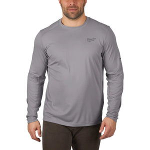 Milwaukee WORKSKIN™ Long-Sleeve T-Shirt WWLS - Grey