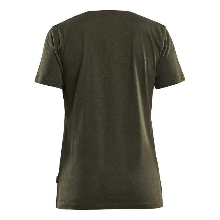 Blaklader BLAKLADER 94091042 Women's T shirt Grit and Grind Short Sleeve Work T-Shirt WOMEN - 100% Cotton - 940910424209_2