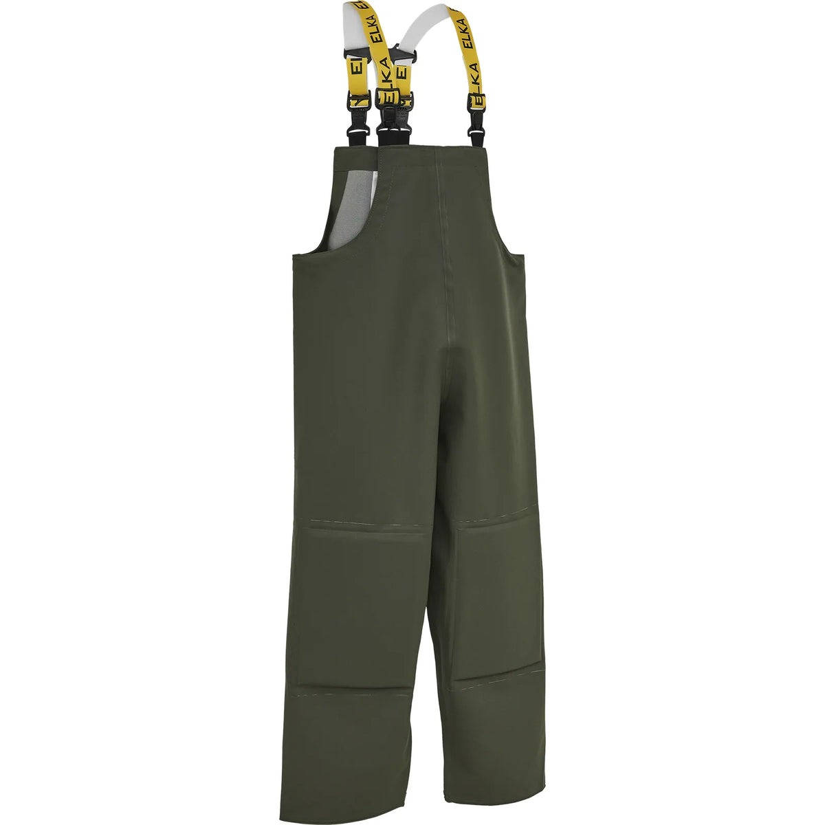 ELKA Rainwear - Bib & Brace w/ knee reinforcement - Olive