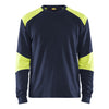 Blaklader BLAKLADER 34571761 Flame resistant long sleeve t shirt Hi Vis Reflective Long Sleeve Work T-Shirt MEN - Flame Resistant - 345717618933
