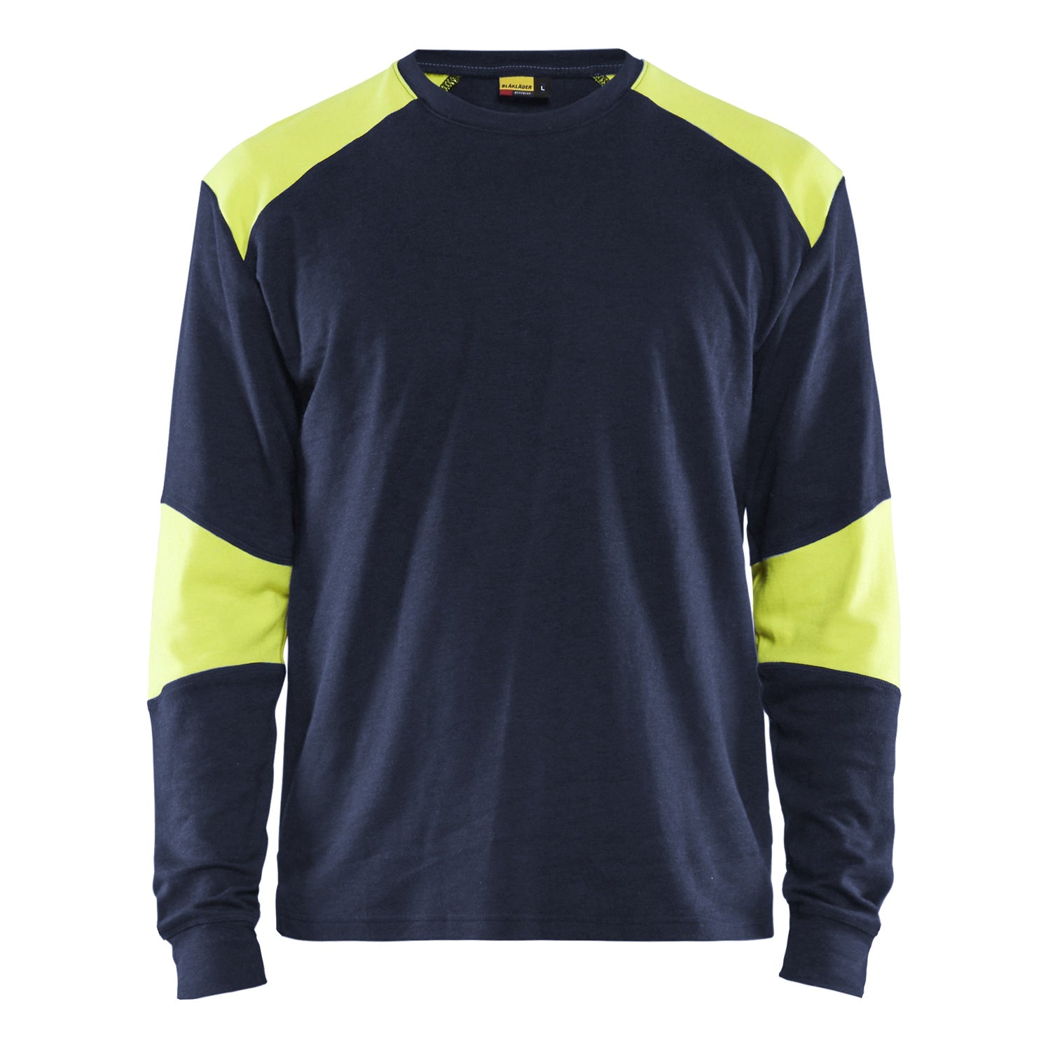 Blaklader BLAKLADER 34571761 Flame resistant long sleeve t shirt Hi Vis Reflective Long Sleeve Work T-Shirt MEN - Flame Resistant - 345717618933