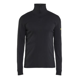 Blaklader 48981764 Flame resistant basic zip neck - 489817649900