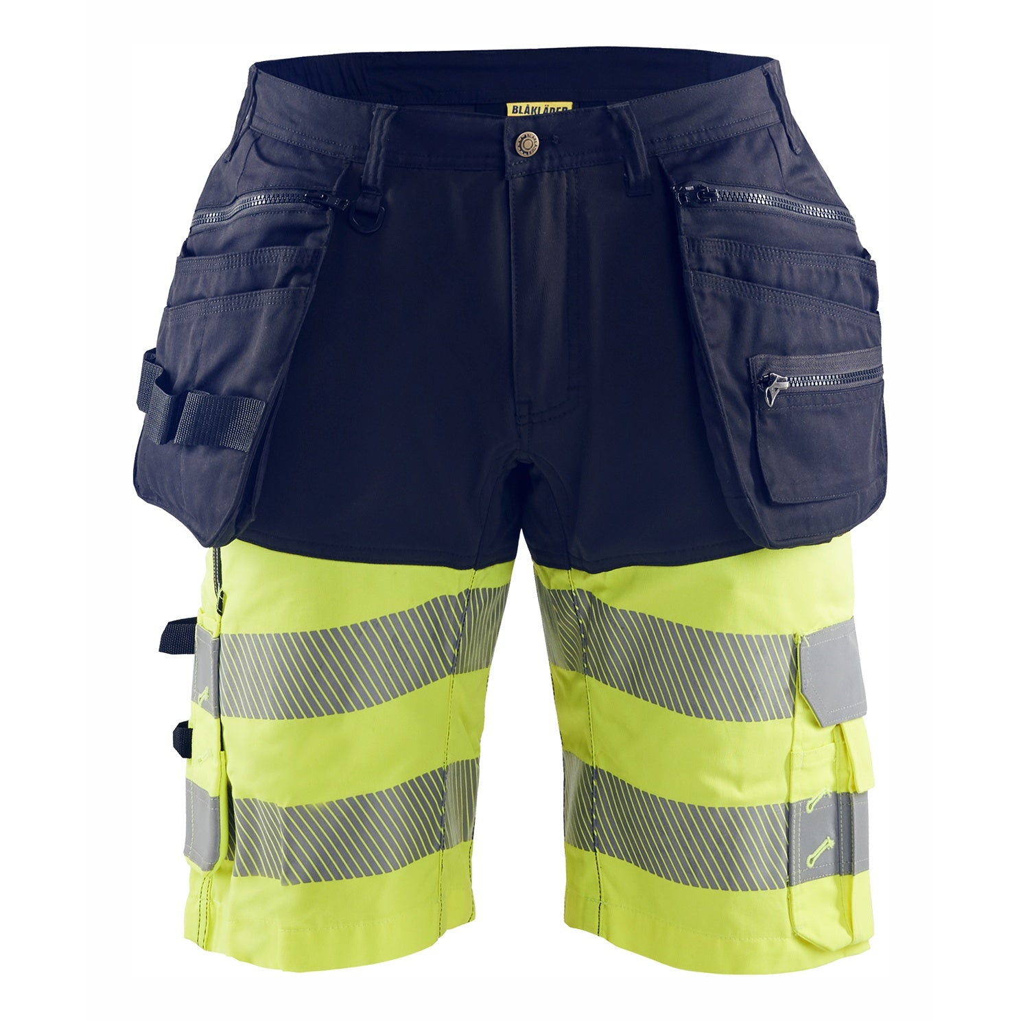 Blaklader BLAKLADER 15961811 | Hi Vis shorts with stretch Hi Vis Reflective Work Shorts Men - Stretch Fabric - 159618118933