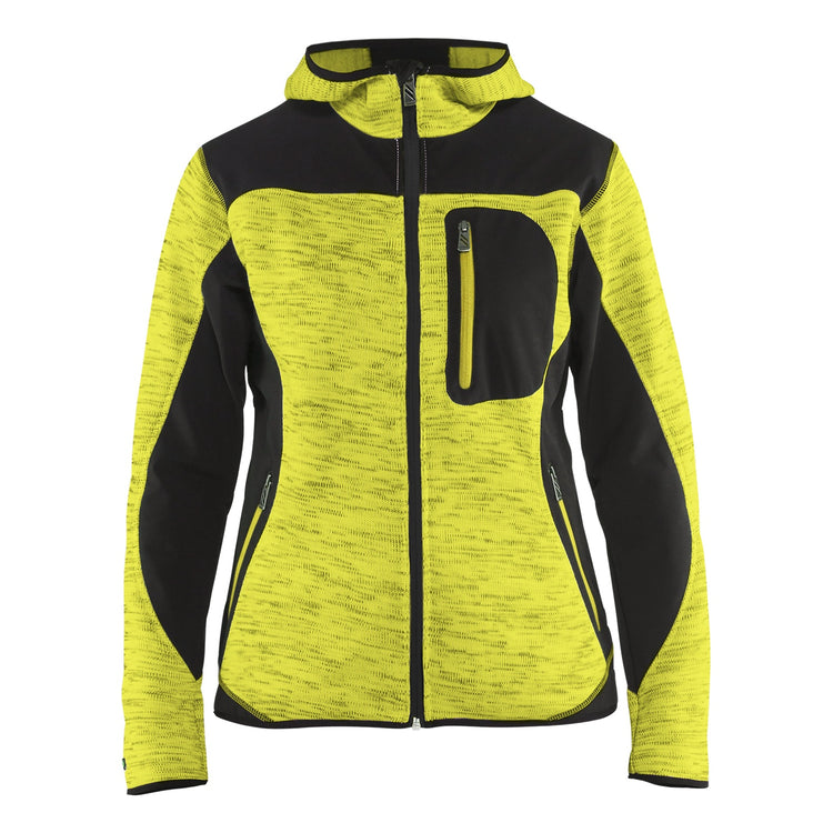 Blaklader BLAKLADER 49312117 Women's knitted jacket Hi Vis Reflective Work Jacket WOMEN - 100% Polyester - 493121173399