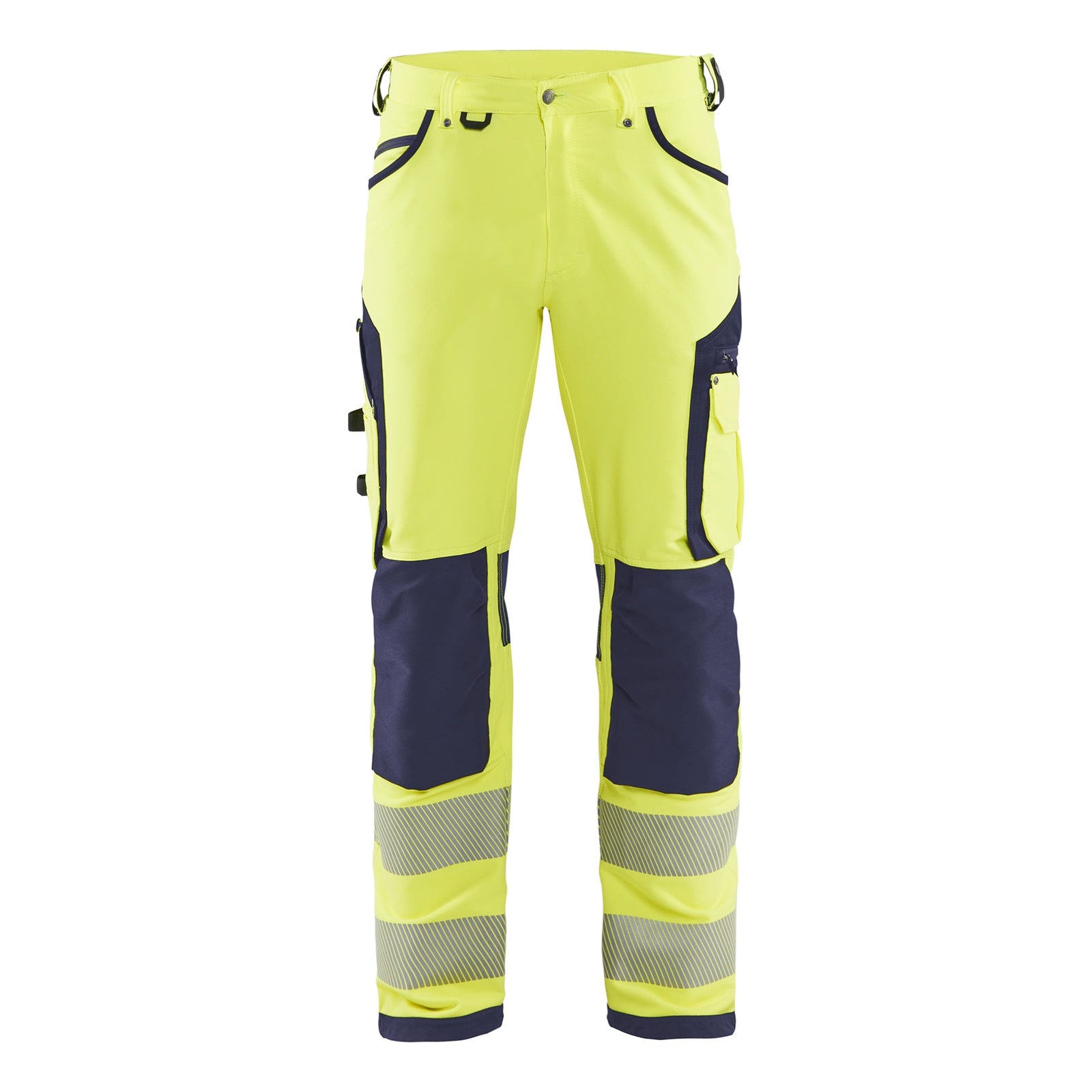 Blaklader BLAKLADER 11971642 | Hi Vis Trousers 4 way stretch Hi Vis Reflective Work Trousers Men - Water Repellent - 119716423389