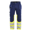 Blaklader BLAKLADER 15581811 | Hi Vis trousers with stretch Hi Vis Reflective Work Trousers Men - stretch fabric - 155818118933