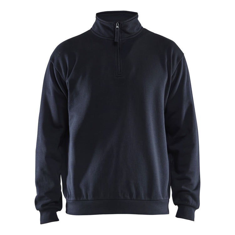Blaklader BLAKLADER 35871169 Sweatshirt Half Zip Half-zip Work Sweatshirt MEN - Brushed Fleece - 358711698600