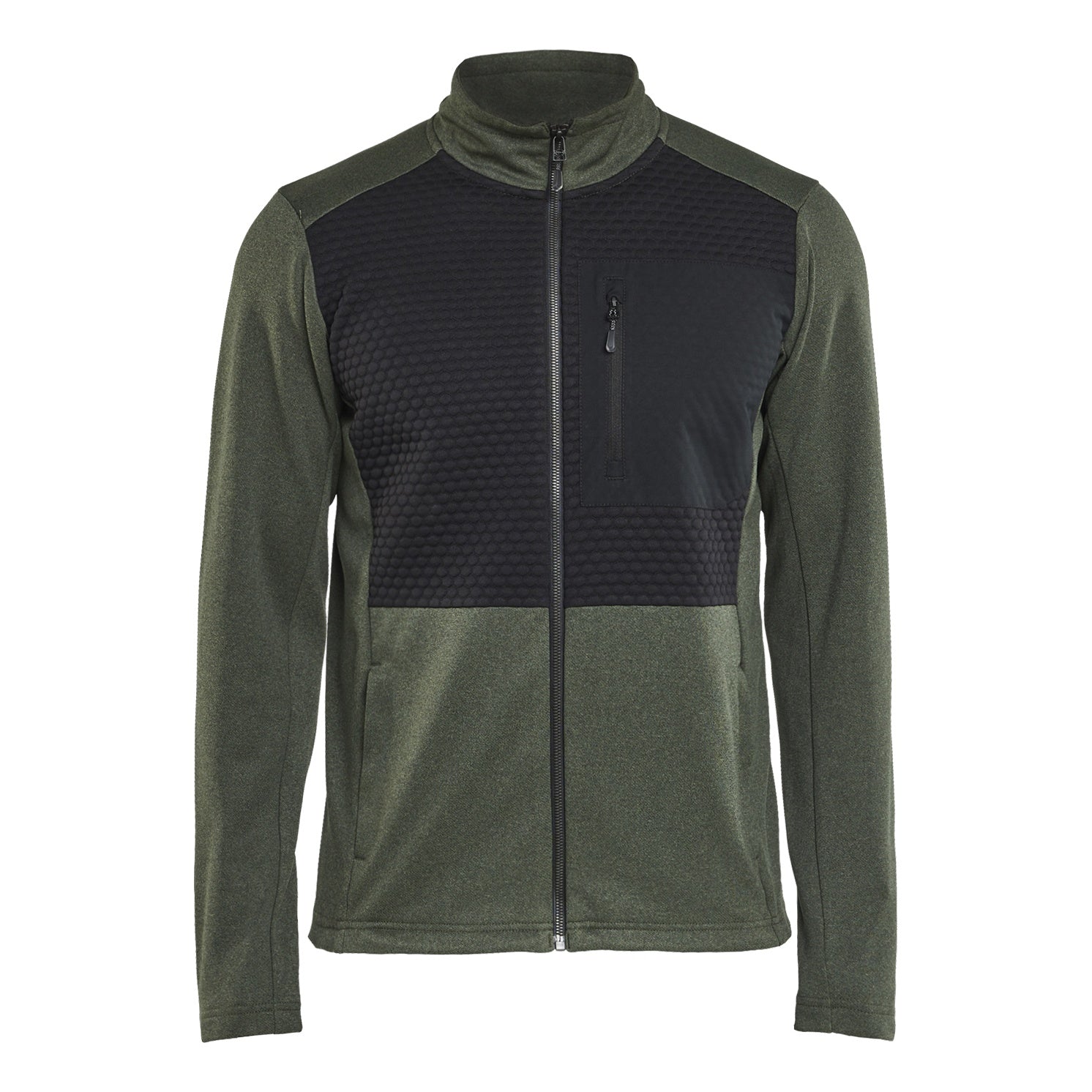 Blaklader BLAKLADER 35482533 Sweatshirt Full Zip Work Sweatshirt MEN - Pique Fleece - 354825334199