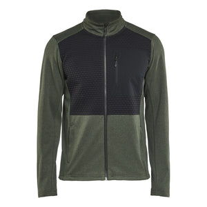 Blaklader BLAKLADER 35482533 Sweatshirt Full Zip Work Sweatshirt MEN - Pique Fleece - 354825334199