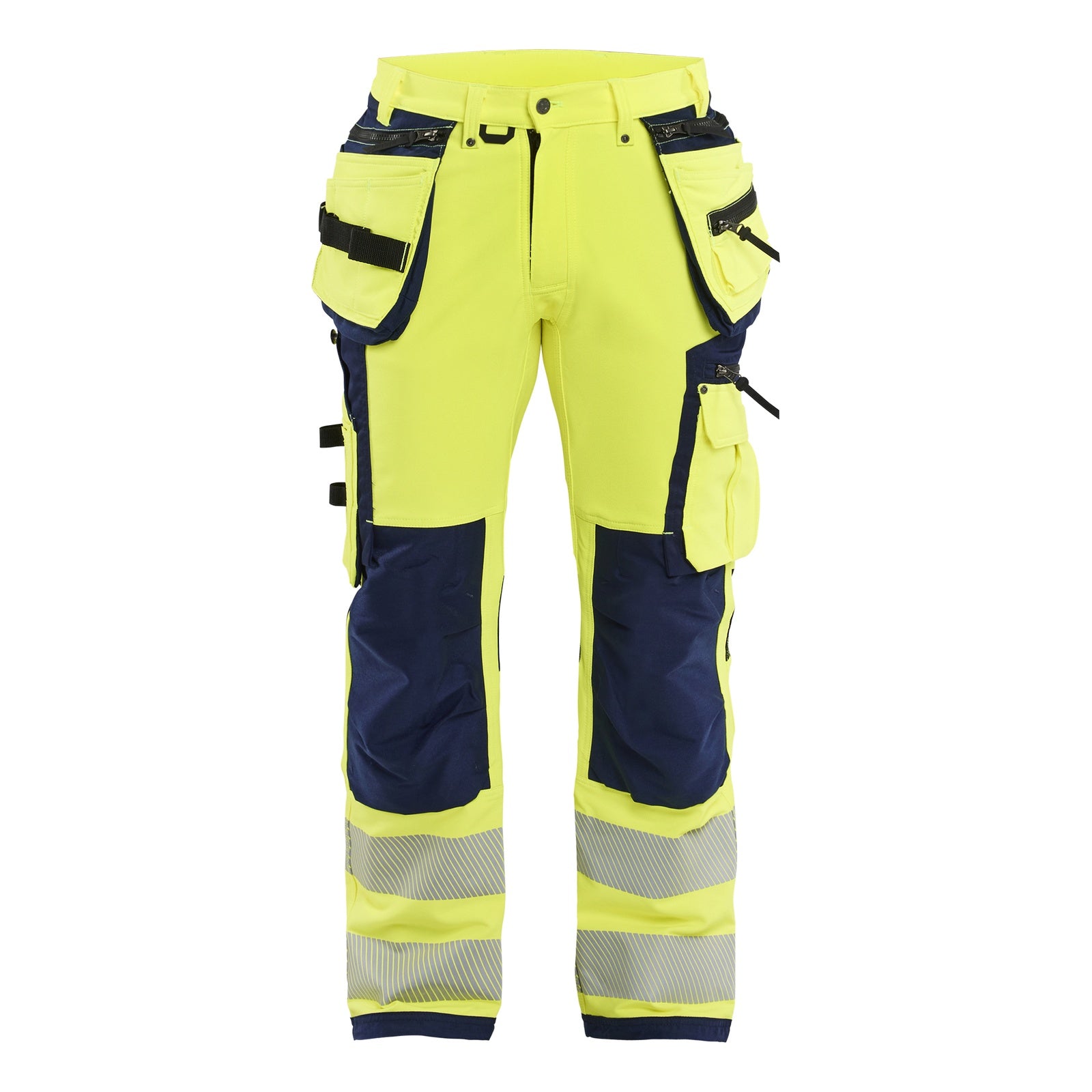 Blaklader BLAKLADER 19971642 | Hi Vis trousers 4 way stretch Hi Vis Reflective Work Trousers Men - Water Repellent - 199716423389