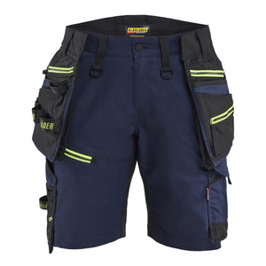 Blaklader 71751149 STRIKER Women's Craftsman Shorts with Stretch - 717511498633