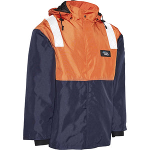 ELKA Rainwear - Fishing Shield Jacket - Orange/Navy