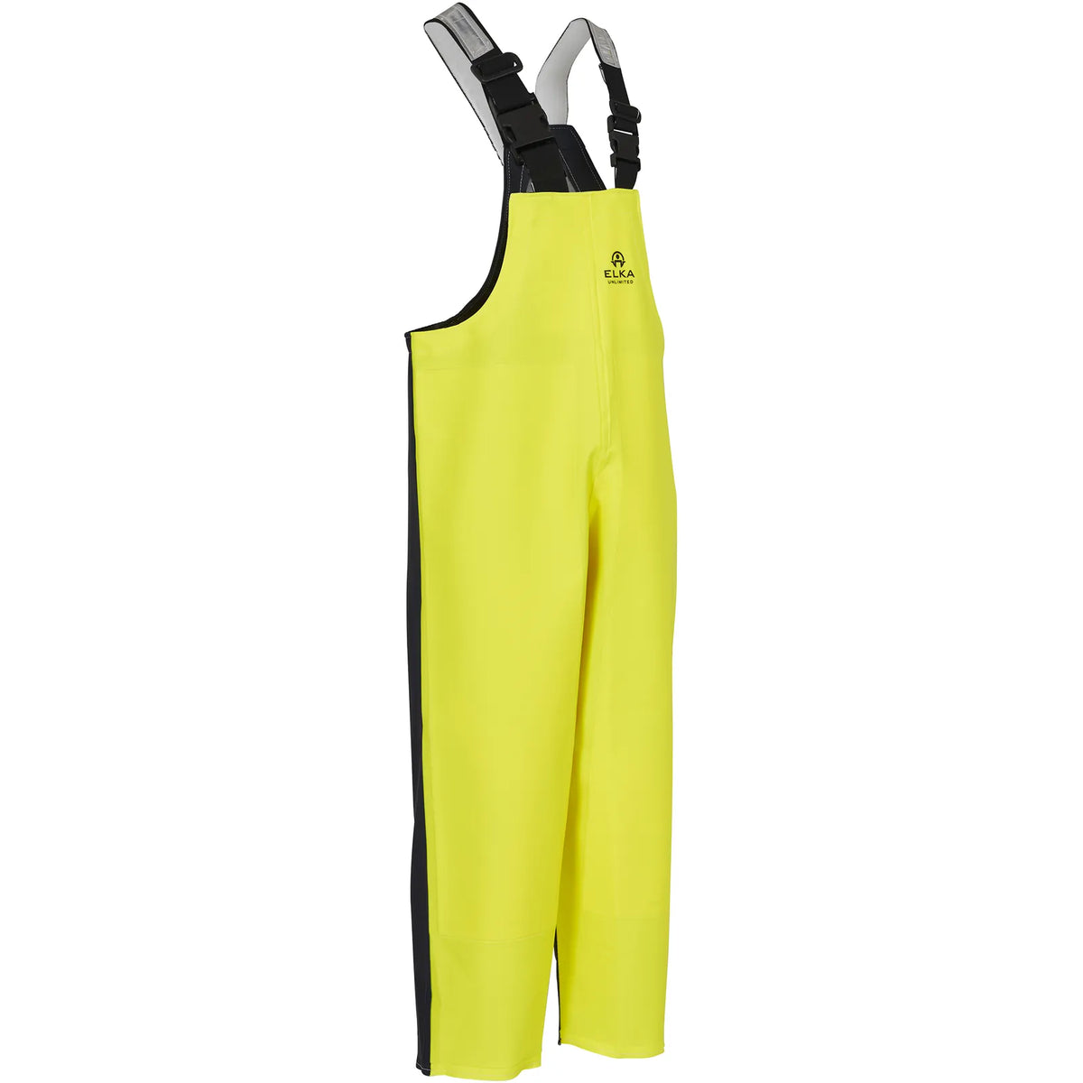 ELKA Rainwear - Unlimited Bib & Brace - Fluorescent Yellow/Navy