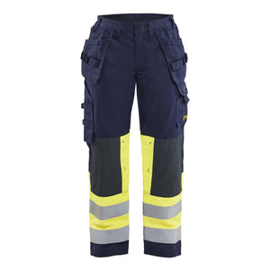 Blaklader BLAKLADER 70811514 | Women’s Multinorm Trousers Hi Vis Reflective Work Trousers Women - antistatic - 708115148933