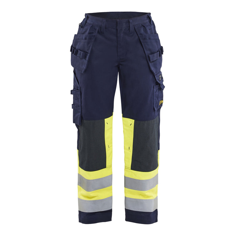 Blaklader BLAKLADER 70811514 | Women’s Multinorm Trousers Hi Vis Reflective Work Trousers Women - antistatic - 708115148933
