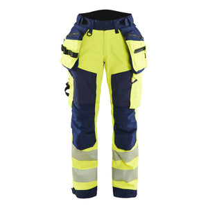 Blaklader BLAKLADER 71182513 | Women's Hi Vis softshell trousers Hi Vis Reflective Work Trousers Women - Waterproof - 711825133389