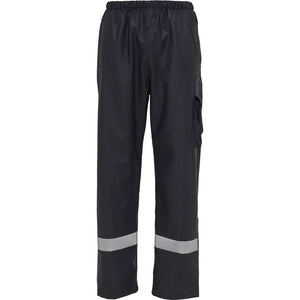 ELKA Rainwear - Securetech Multinorm Pu Waist Trousers with pockets - Navy