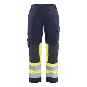 Blaklader BLAKLADER 71811514 | Women's Multinorm trousers Hi Vis Reflective Work Trousers Women - Antistatic - 718115148933