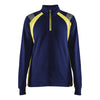 Blaklader BLAKLADER 34031158 Hi Vis Reflective Half-zip Work Sweatshirt WOMEN - 100% Cotton - 340311588933
