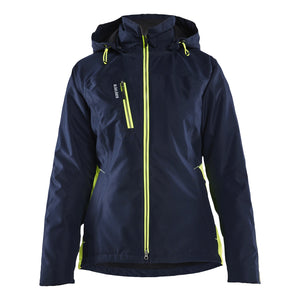 Blaklader BLAKLADER 49721977 Women's Lightweight lined Winter Jacket Hi Vis Reflective Work Jacket WOMEN - Waterproof - 497219778633