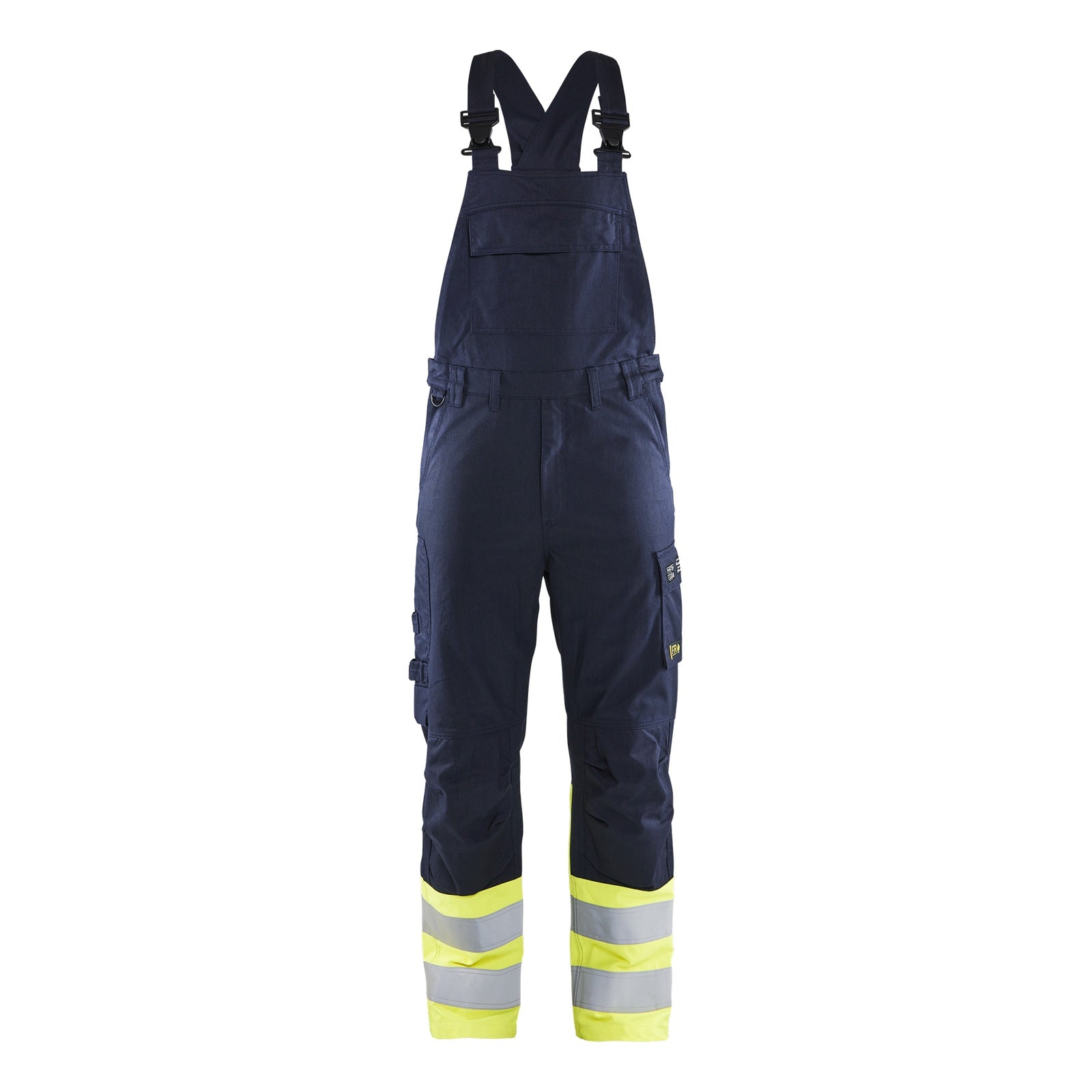 Blaklader BLAKLADER 26051519 Inherent Steel Bib Trousers Hi Vis Reflective Work Bib Trousers Men - flame resistant - 260515198933