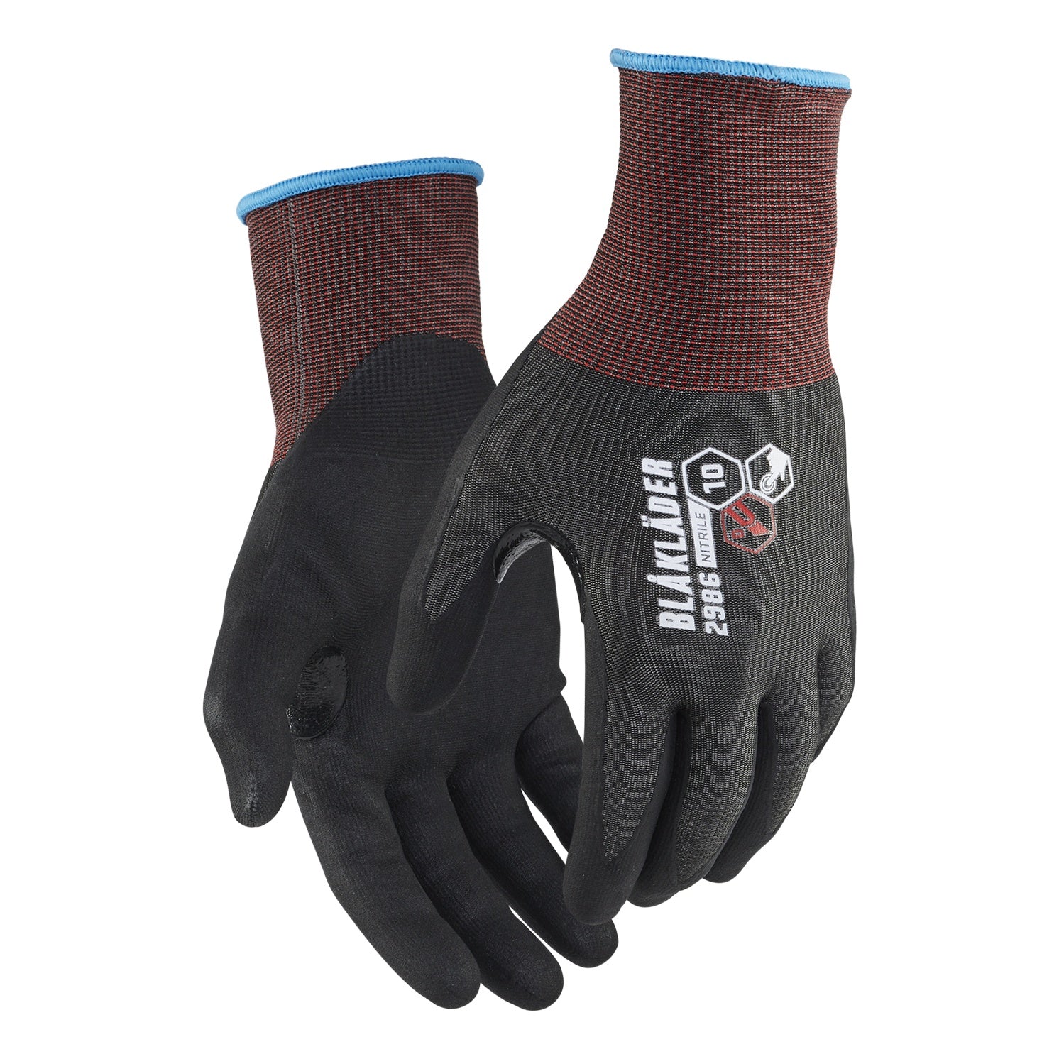 Blaklader 29861409 Cut Protection Glove D Touch Nitrile dipped - 298614099900