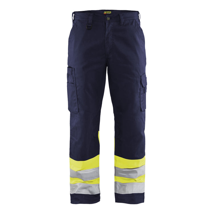 Blaklader BLAKLADER 15641811 | Hi Vis trousers Hi Vis Reflective Work Trousers Men - twill fabric - 156418118933