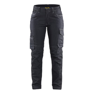 Blaklader BLAKLADER 71401141 | Women's service trousers stretch Work Trousers Women - Cordura Denim - 714011418900